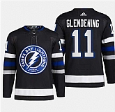 Men's Tampa Bay Lightning #11 Luke Glendening Black 2024 Stadium Series Stitched Jersey Dzhi,baseball caps,new era cap wholesale,wholesale hats